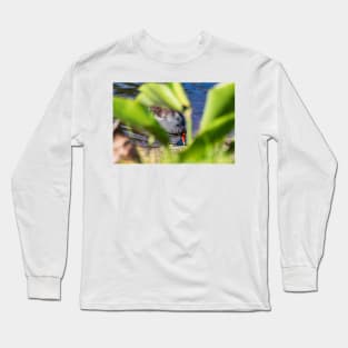 Common gallinule in the green Long Sleeve T-Shirt